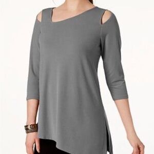 Alfani green Cold Shoulder Tunic